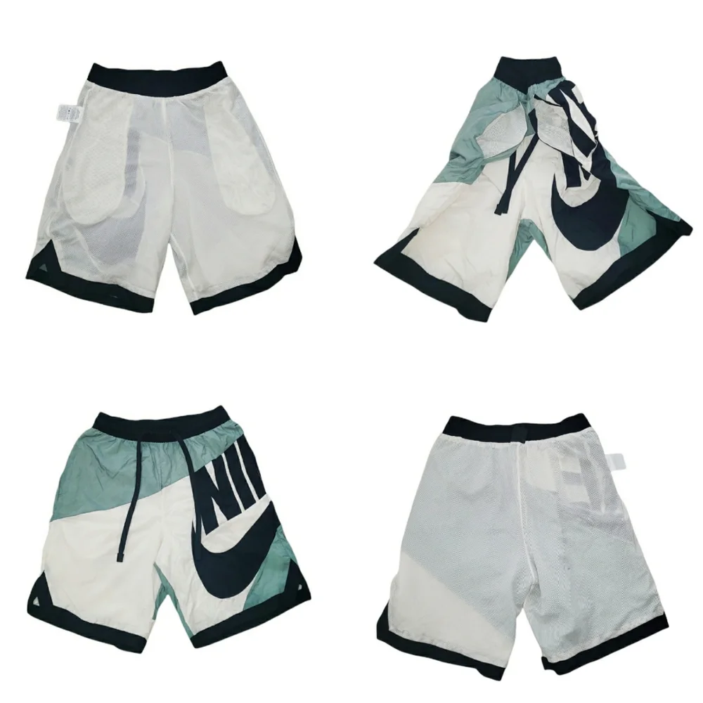 ‼️SOLD‼️ Nike Dri-Fit Air Rare Throwback Futura Spellout Colorblock Shorts - Picture 2 of 13